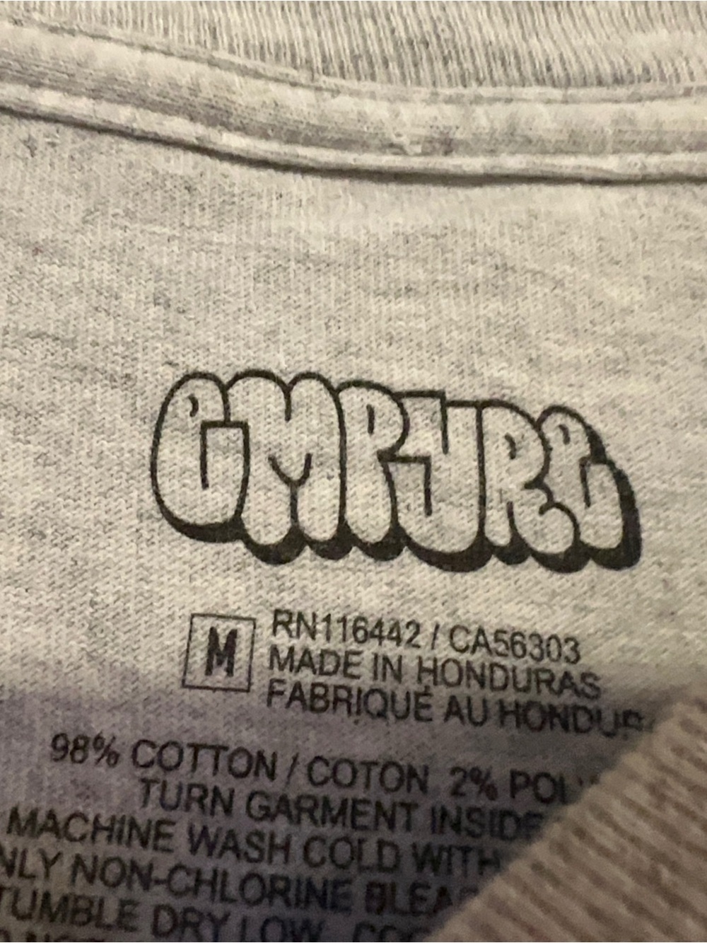 Empyre men size MEDIUM Long Sleeve Tee in Light Gray - Picture 2 of 4